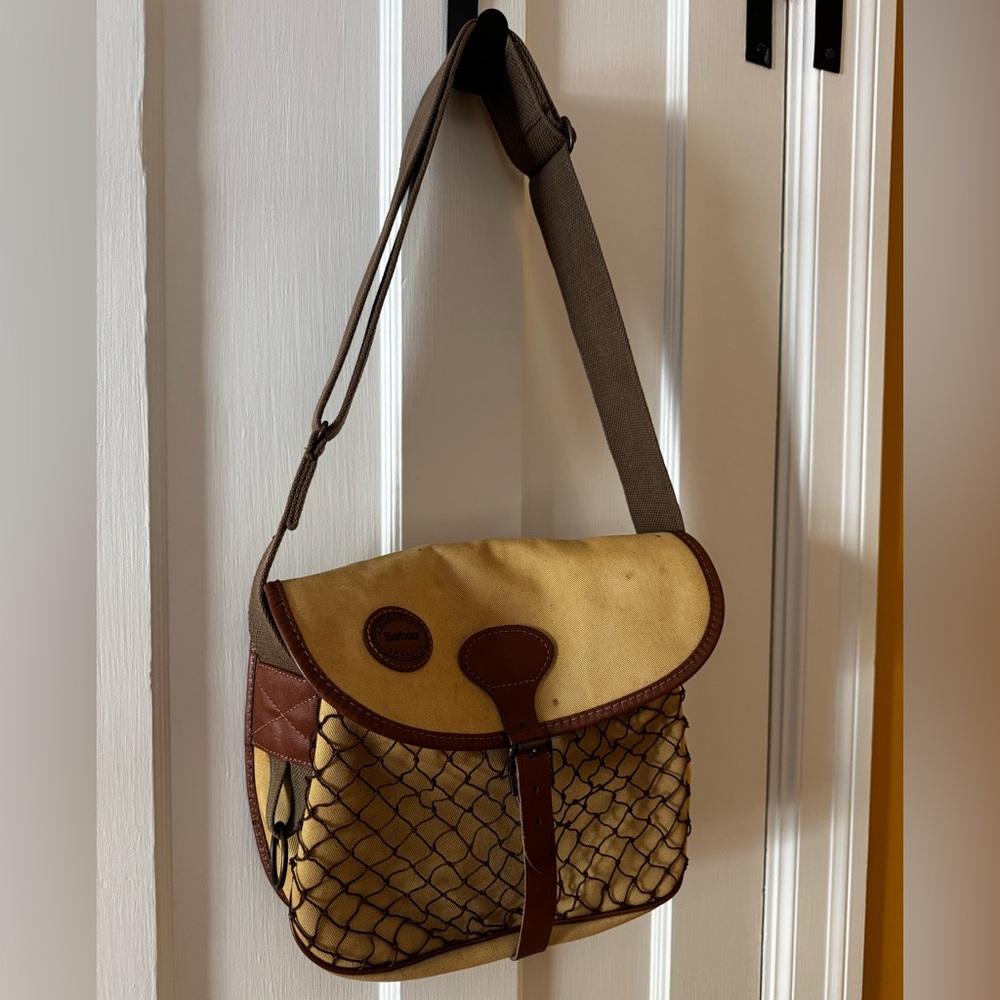 Vintage Barbour Fly Fishing Bag